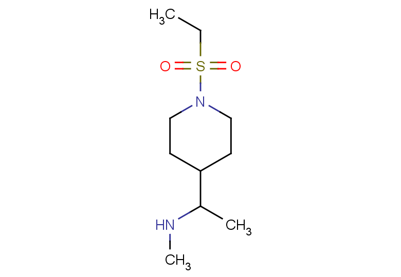 {1-[1-(ethanesulfonyl)piperidin-4-yl]ethyl}(methyl)amine
