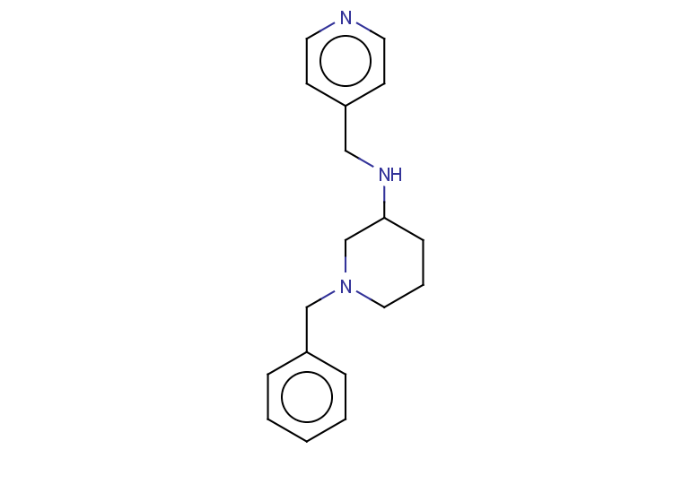 1-benzyl-N-(pyridin-4-ylmethyl)piperidin-3-amine