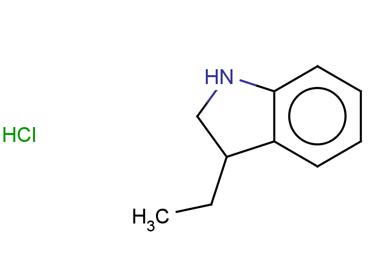 3-ethyl-2,3-dihydro-1H-indole hydrochloride