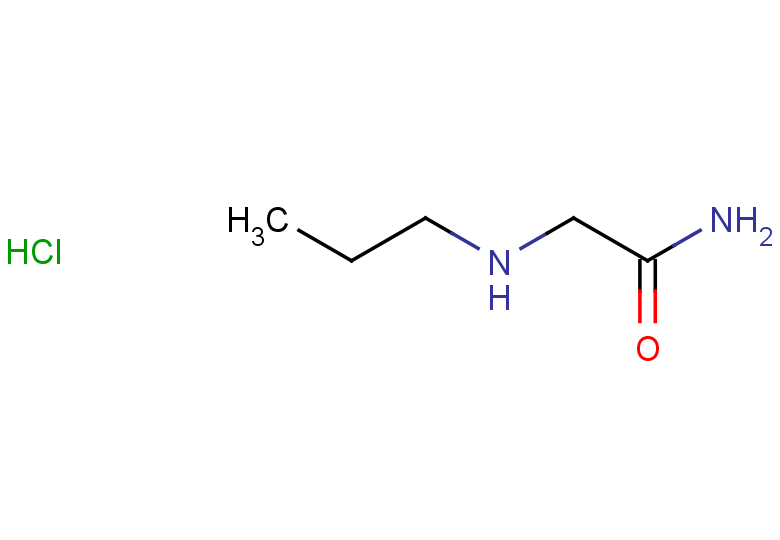 2-(propylamino)acetamide hydrochloride