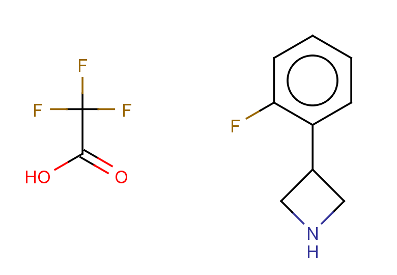 3-(2-fluorophenyl)azetidine, trifluoroacetic acid