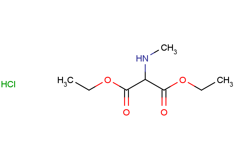 1,3-diethyl 2-(methylamino)propanedioate hydrochloride
