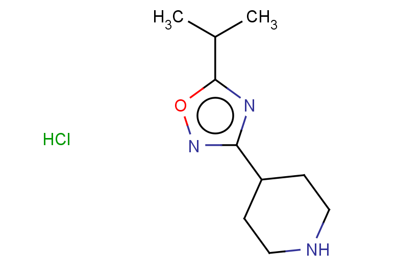 4-[5-(propan-2-yl)-1,2,4-oxadiazol-3-yl]piperidine hydrochloride