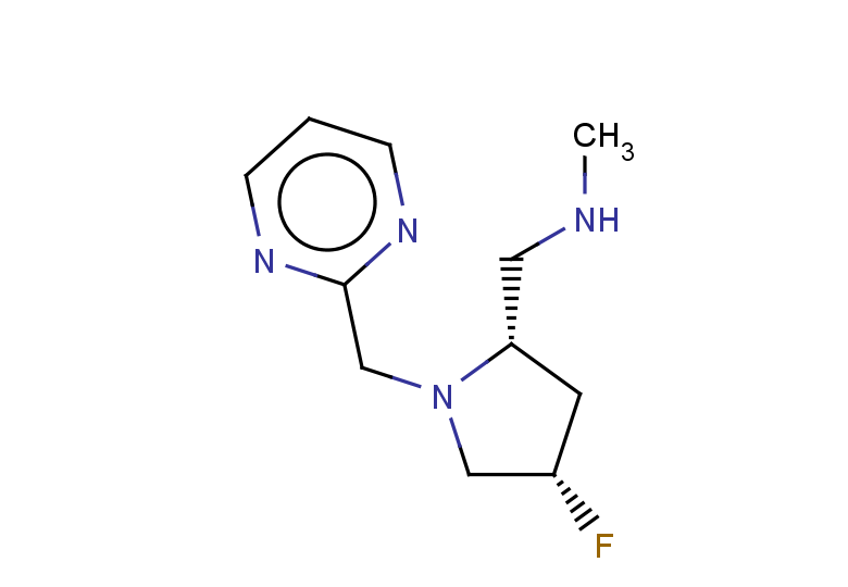 {[(2S,4S)-4-fluoro-1-(pyrimidin-2-ylmethyl)pyrrolidin-2-yl]methyl}(methyl)amine