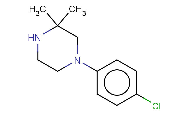 1-(4-chlorophenyl)-3,3-dimethylpiperazine