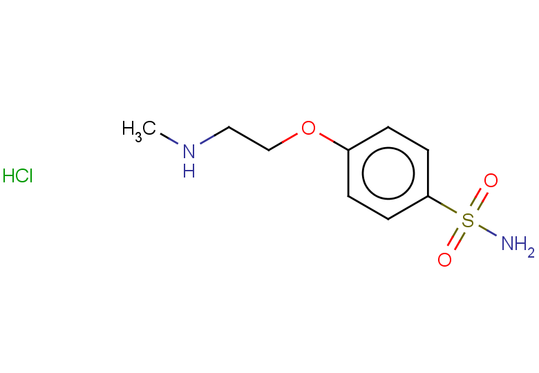 4-[2-(methylamino)ethoxy]benzene-1-sulfonamide hydrochloride
