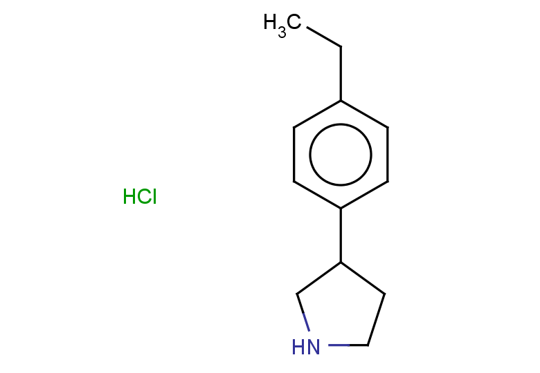 3-(4-ethylphenyl)pyrrolidine hydrochloride