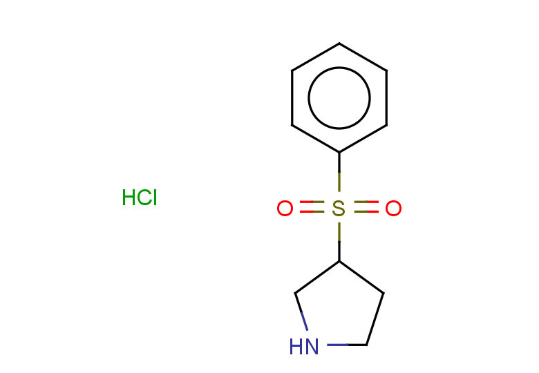 3-(phenylsulfonyl)pyrrolidine hydrochloride