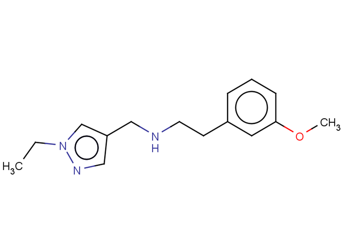 [(1-ethyl-1H-pyrazol-4-yl)methyl][2-(3-methoxyphenyl)ethyl]amine