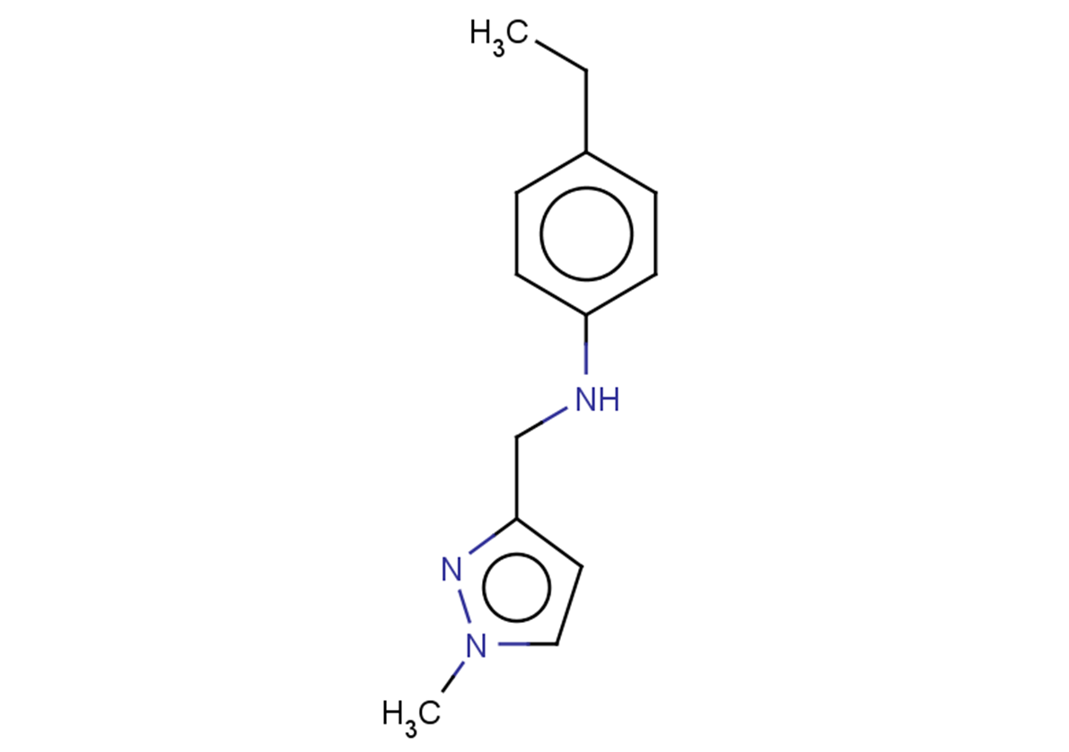 4-ethyl-N-[(1-methyl-1H-pyrazol-3-yl)methyl]aniline