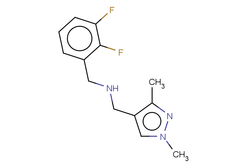 [(2,3-difluorophenyl)methyl][(1,3-dimethyl-1H-pyrazol-4-yl)methyl]amine