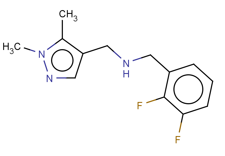 [(2,3-difluorophenyl)methyl][(1,5-dimethyl-1H-pyrazol-4-yl)methyl]amine