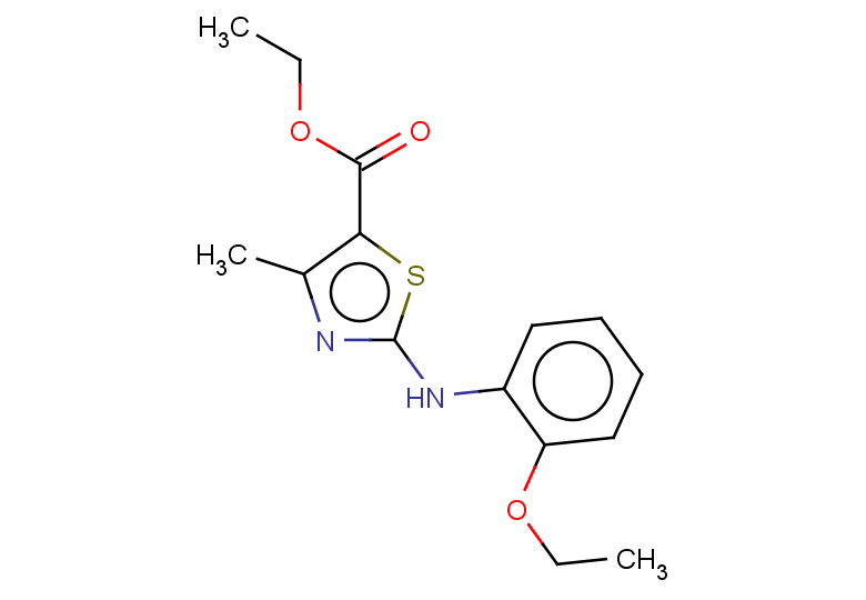 ETHYL 2-[(2-ETHOXYPHENYL)AMINO]-4-METHYL-1,3-THIAZOLE-5-CARBOXYLATE