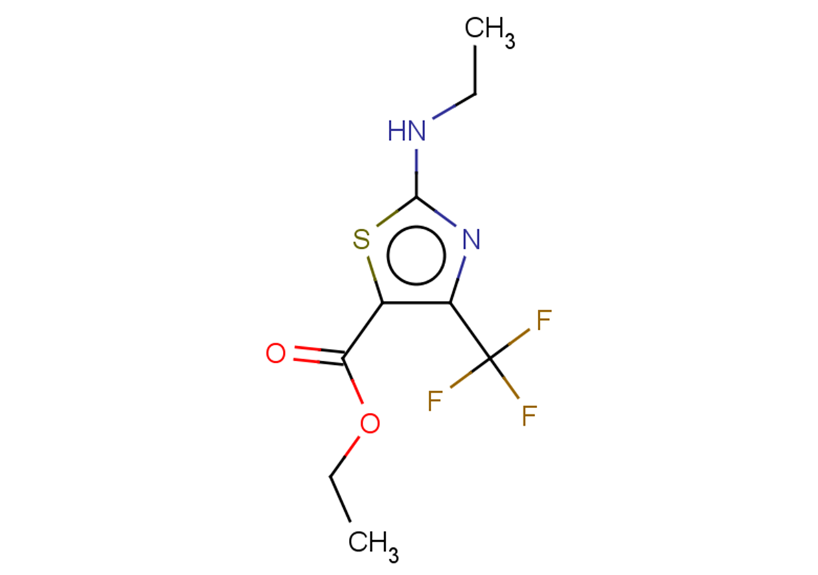 ETHYL 2-(ETHYLAMINO)-4-(TRIFLUOROMETHYL)-1,3-THIAZOLE-5-CARBOXYLATE