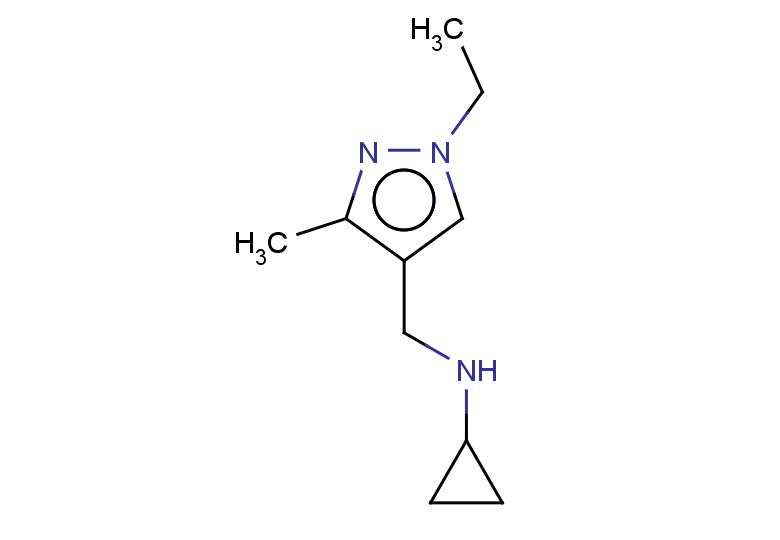 N-[(1-ethyl-3-methyl-1H-pyrazol-4-yl)methyl]cyclopropanamine