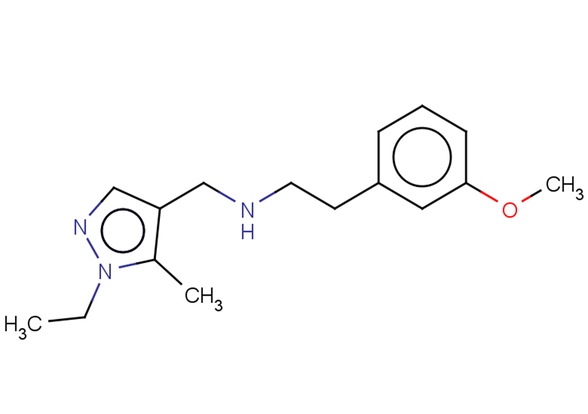 [(1-ethyl-5-methyl-1H-pyrazol-4-yl)methyl][2-(3-methoxyphenyl)ethyl]amine