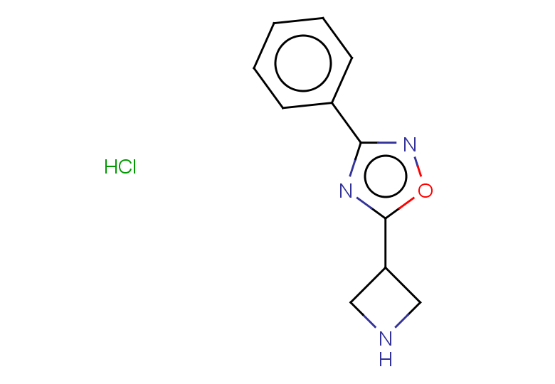 5-(azetidin-3-yl)-3-phenyl-1,2,4-oxadiazole hydrochloride