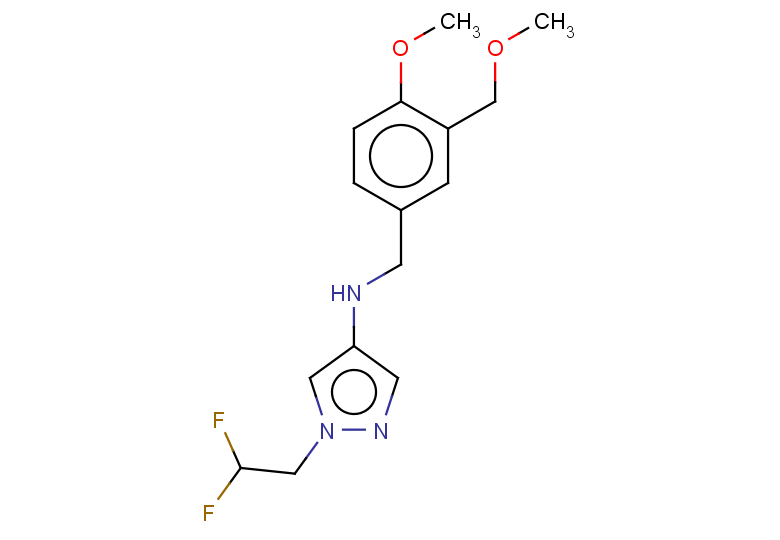 1-(2,2-difluoroethyl)-N-{[4-methoxy-3-(methoxymethyl)phenyl]methyl}-1H-pyrazol-4-amine