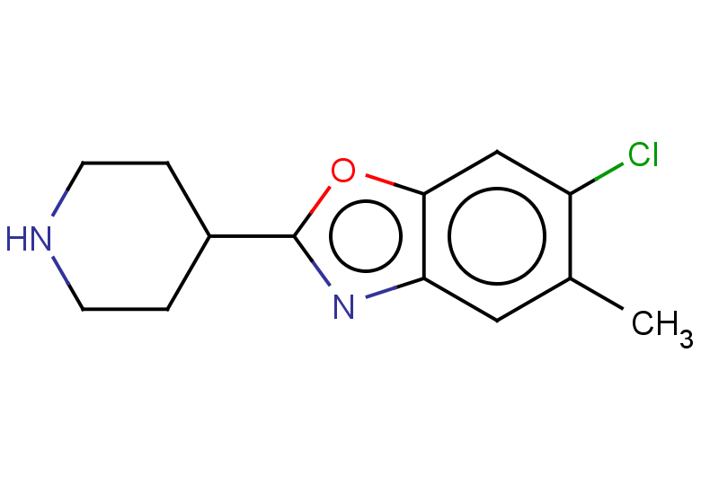 6-CHLORO-5-METHYL-2-PIPERIDIN-4-YL-1,3-BENZOXAZOLE