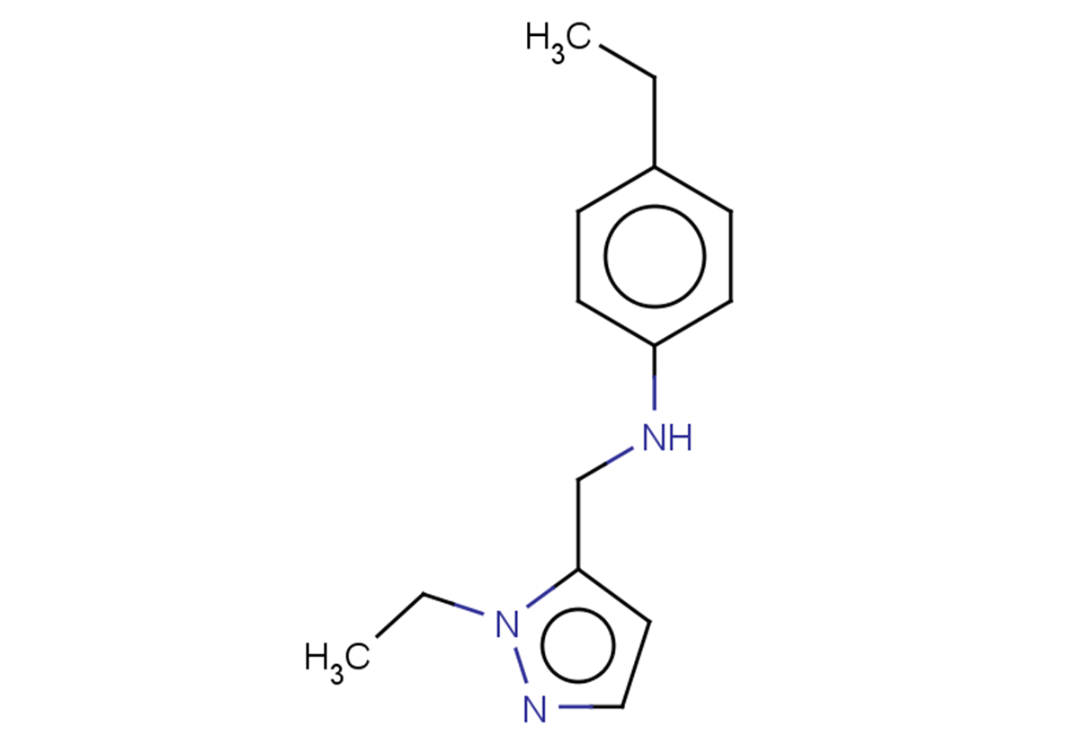 4-ethyl-N-[(1-ethyl-1H-pyrazol-5-yl)methyl]aniline