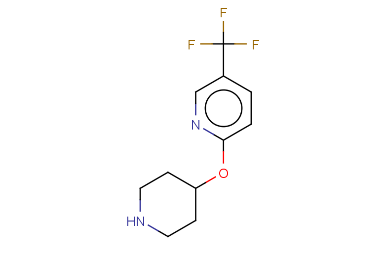 2-(piperidin-4-yloxy)-5-(trifluoromethyl)pyridine