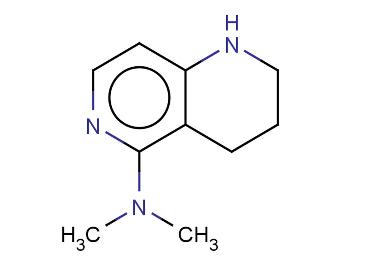 N,N-dimethyl-1,2,3,4-tetrahydro-1,6-naphthyridin-5-amine