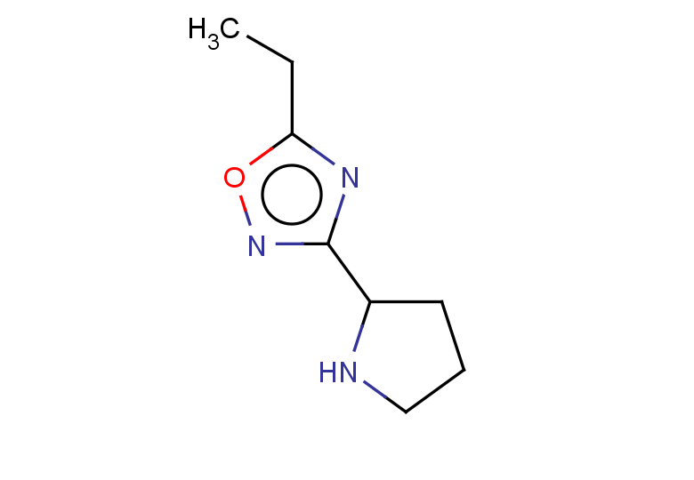 5-ethyl-3-(pyrrolidin-2-yl)-1,2,4-oxadiazole