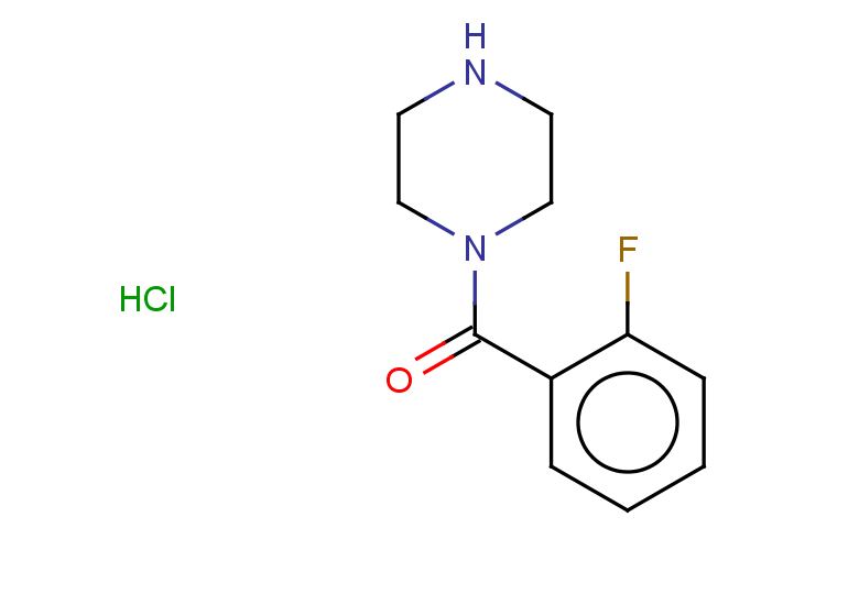 1-(2-fluorobenzoyl)piperazine hydrochloride