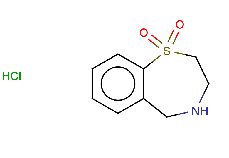2,3,4,5-tetrahydro-1,4-benzothiazepine-1,1-dione hydrochloride