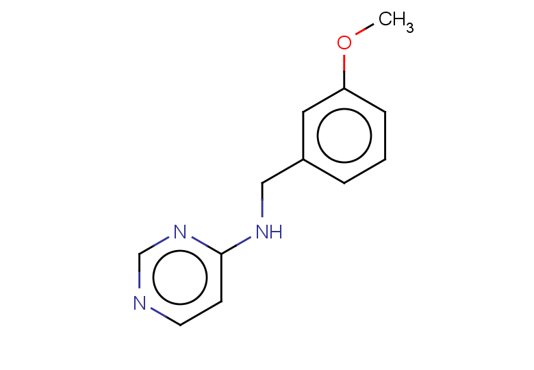 N-[(3-methoxyphenyl)methyl]pyrimidin-4-amine