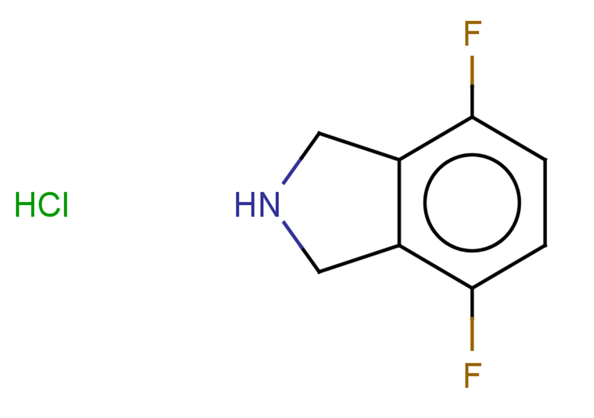 4,7-difluoro-2,3-dihydro-1H-isoindole hydrochloride