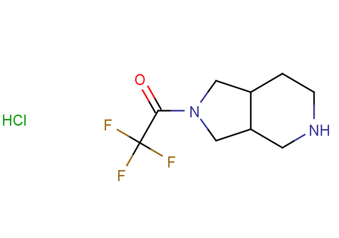 2,2,2-trifluoro-1-{octahydro-1H-pyrrolo[3,4-c]pyridin-2-yl}ethan-1-one hydrochloride, Mixture of diastereomers
