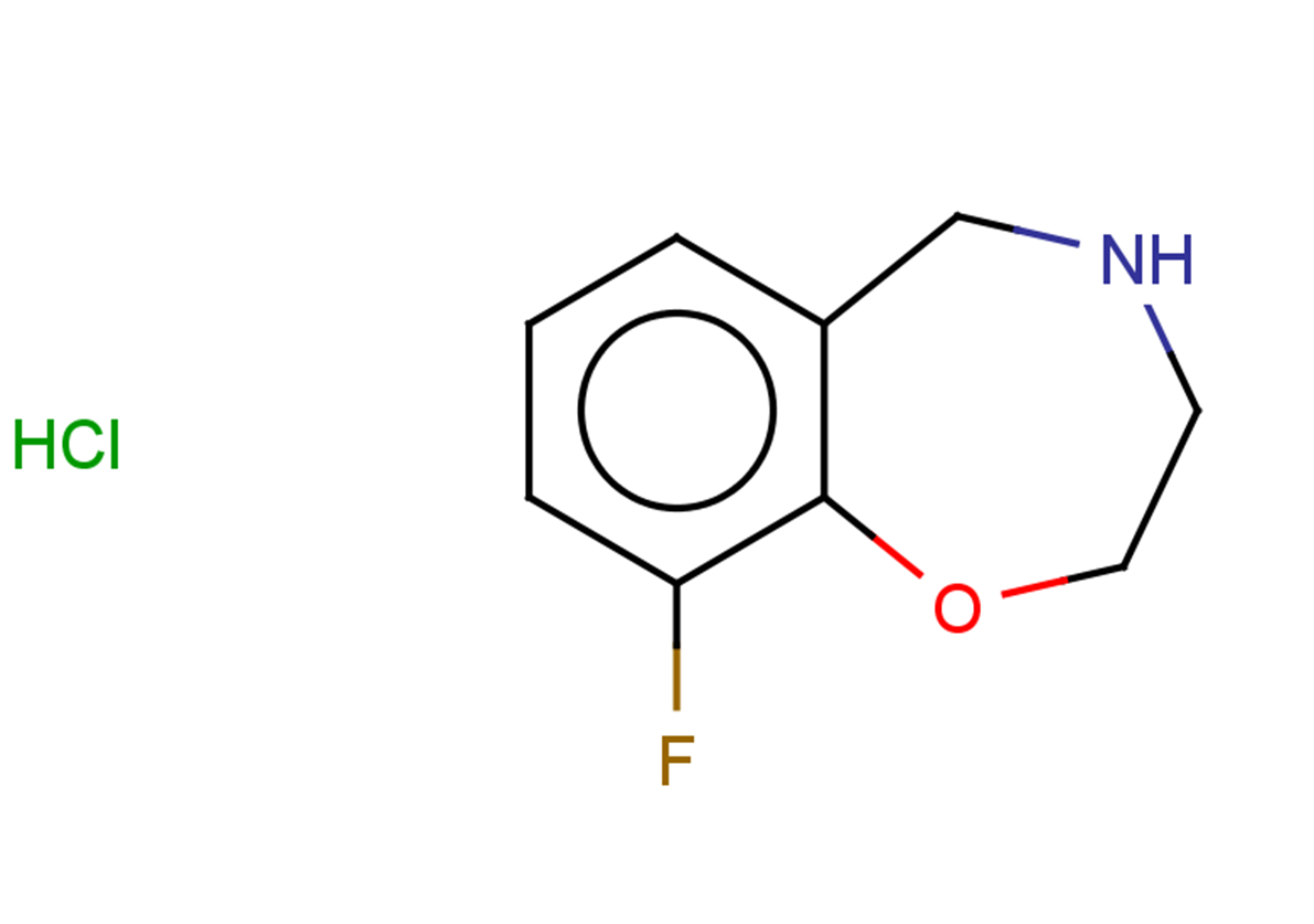 9-fluoro-2,3,4,5-tetrahydro-1,4-benzoxazepine hydrochloride