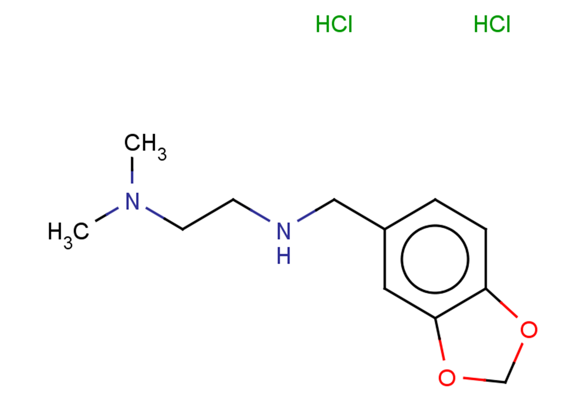 (1,3-dioxaindan-5-ylmethyl)[2-(dimethylamino)ethyl]amine dihydrochloride
