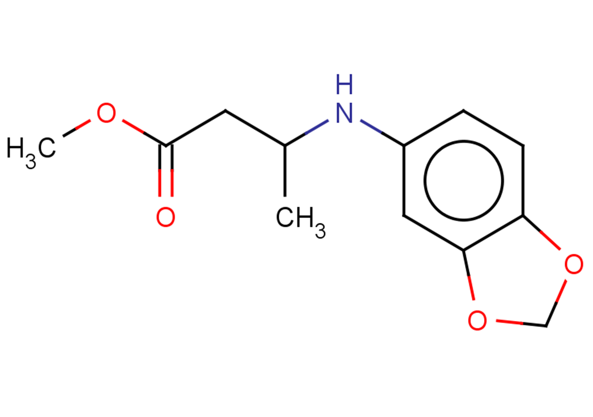 methyl 3-[(1,3-dioxaindan-5-yl)amino]butanoate