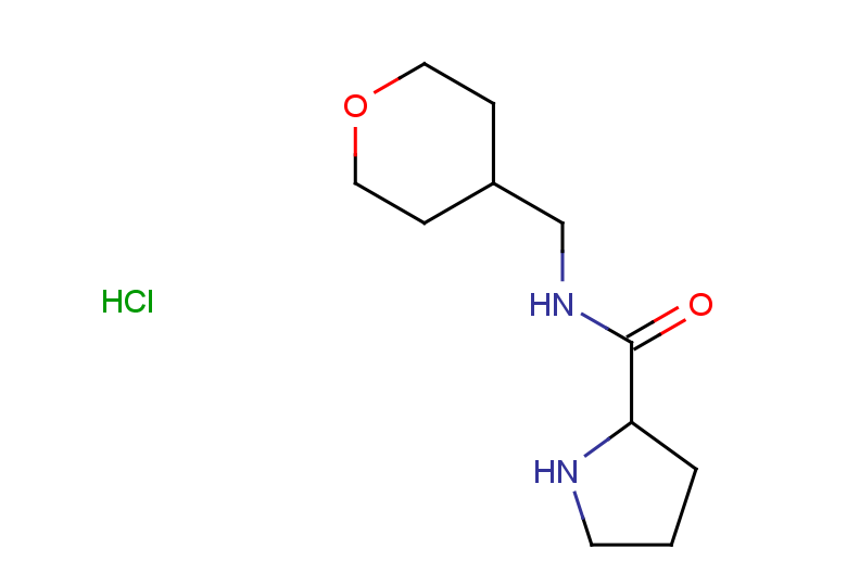 N-(oxan-4-ylmethyl)pyrrolidine-2-carboxamide hydrochloride