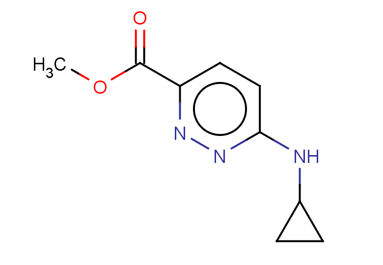 methyl 6-(cyclopropylamino)pyridazine-3-carboxylate