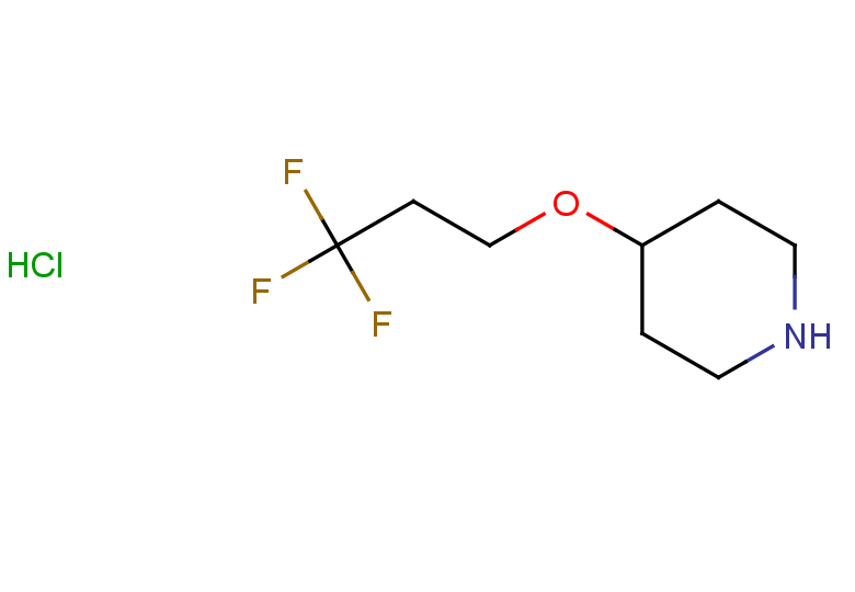 4-(3,3,3-trifluoropropoxy)piperidine hydrochloride