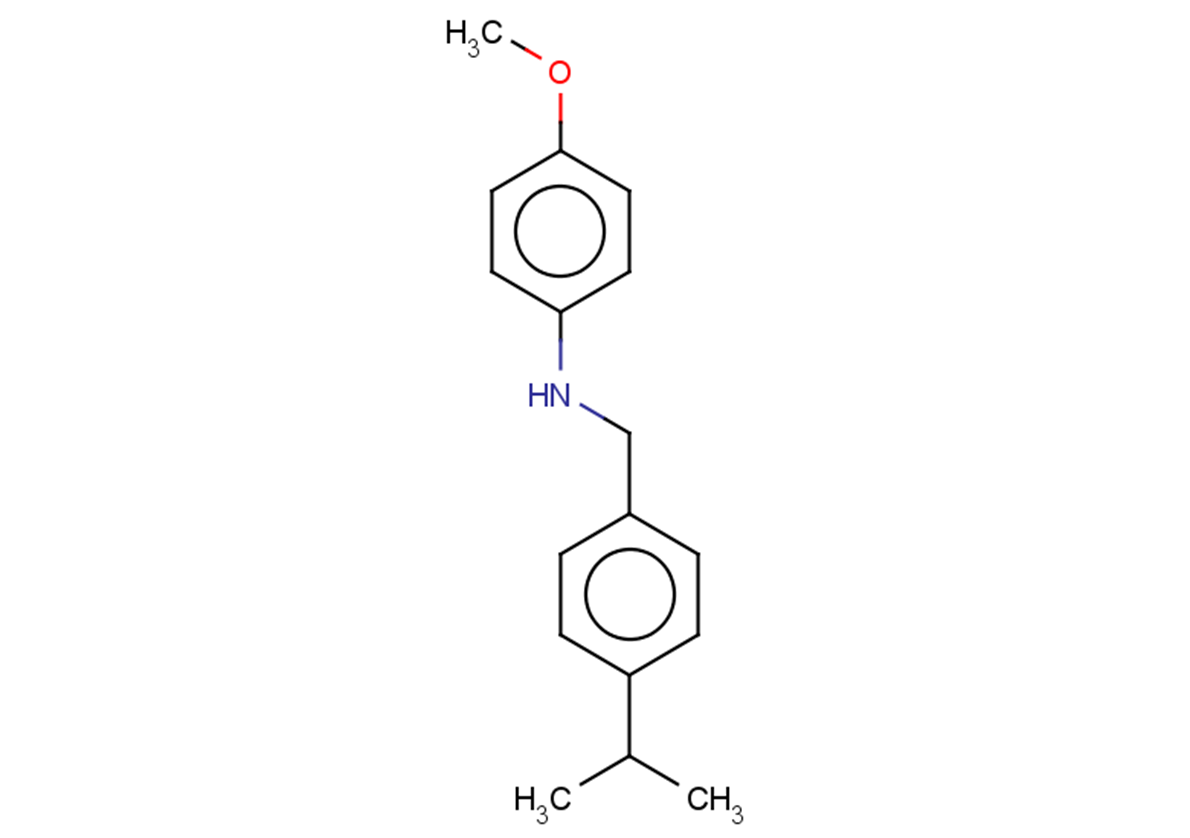 4-methoxy-N-{[4-(propan-2-yl)phenyl]methyl}aniline