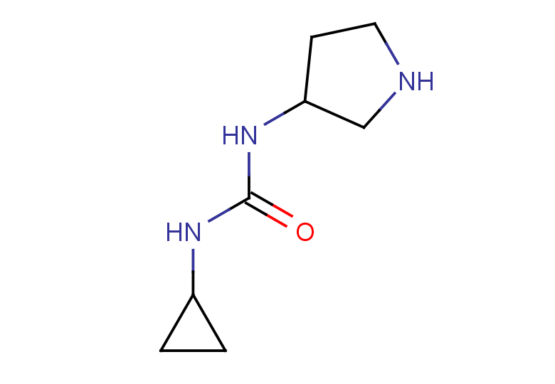 3-cyclopropyl-1-(pyrrolidin-3-yl)urea