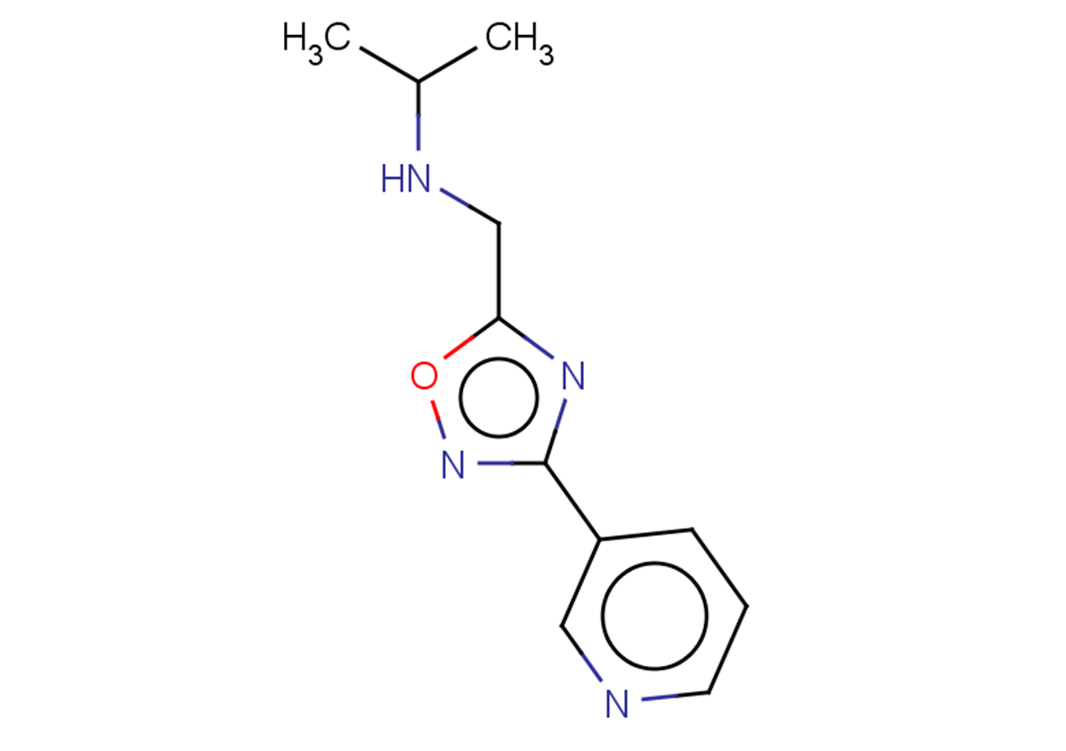 (propan-2-yl)({[3-(pyridin-3-yl)-1,2,4-oxadiazol-5-yl]methyl})amine