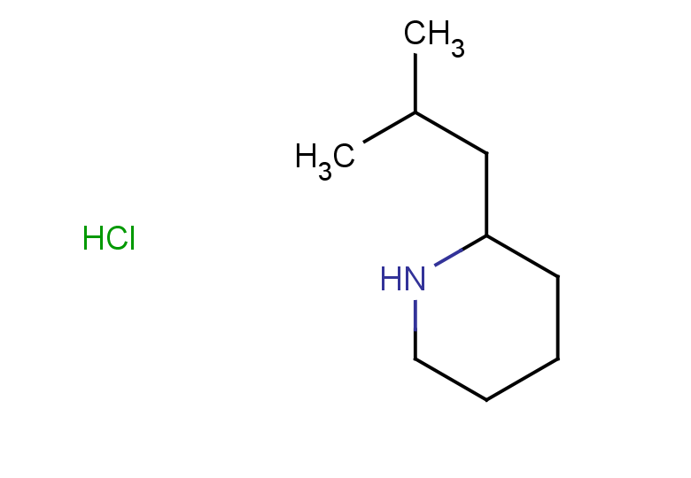 2-(2-methylpropyl)piperidine hydrochloride