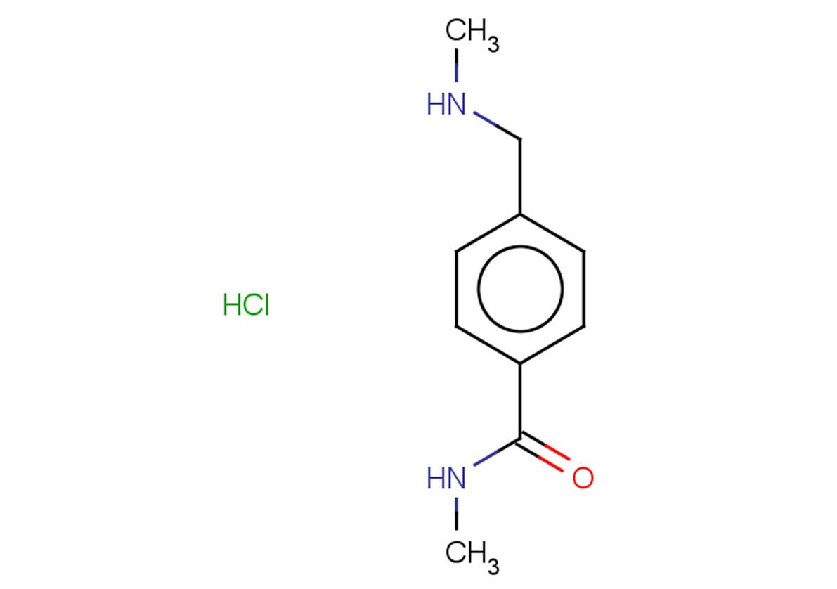 N-methyl-4-[(methylamino)methyl]benzamide hydrochloride