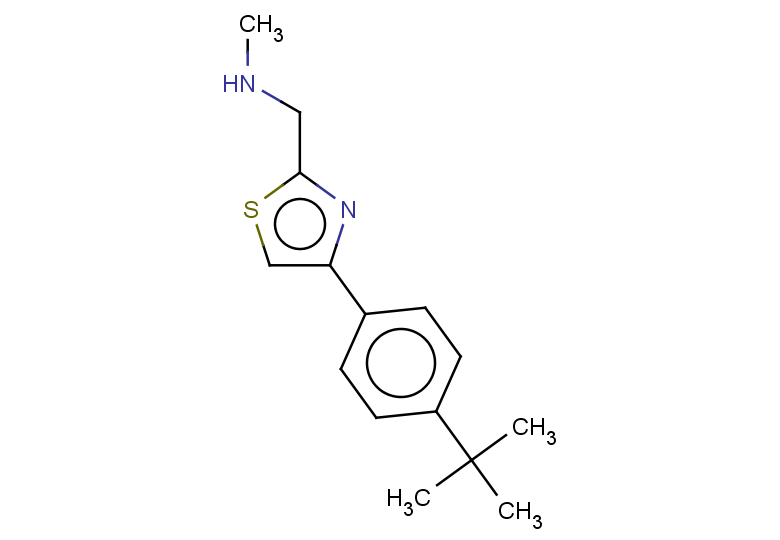 {[4-(4-tert-butylphenyl)-1,3-thiazol-2-yl]methyl}(methyl)amine