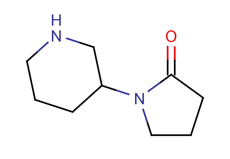 1-(piperidin-3-yl)pyrrolidin-2-one
