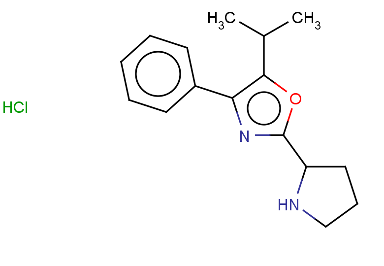 4-phenyl-5-(propan-2-yl)-2-(pyrrolidin-2-yl)-1,3-oxazole hydrochloride