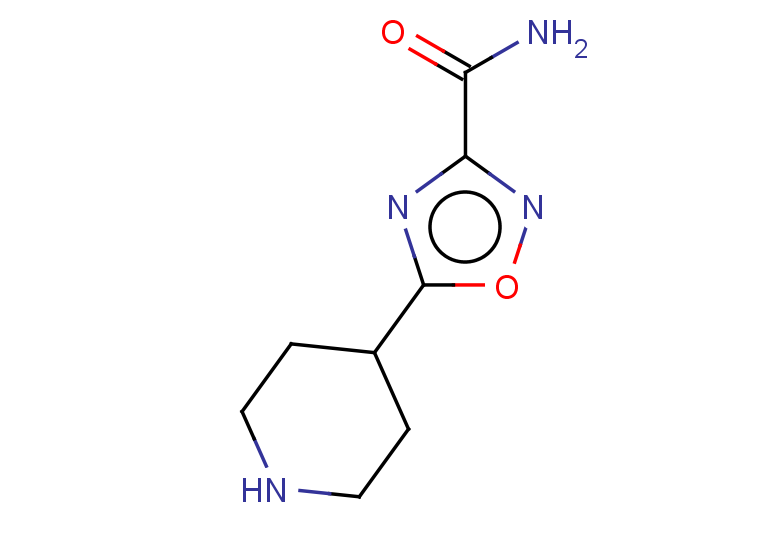 5-(piperidin-4-yl)-1,2,4-oxadiazole-3-carboxamide