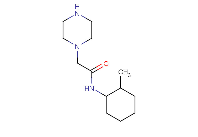 N-(2-methylcyclohexyl)-2-(piperazin-1-yl)acetamide