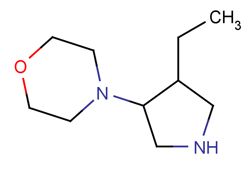 4-(4-ethylpyrrolidin-3-yl)morpholine