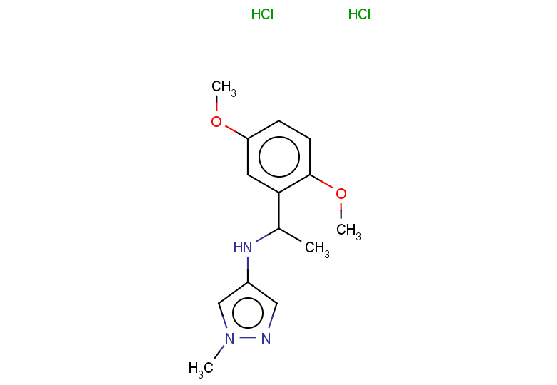 N-[1-(2,5-dimethoxyphenyl)ethyl]-1-methyl-1H-pyrazol-4-amine dihydrochloride